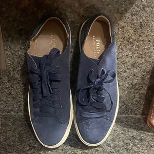 Polo by Ralph Lauren Men's Navy Sneakers